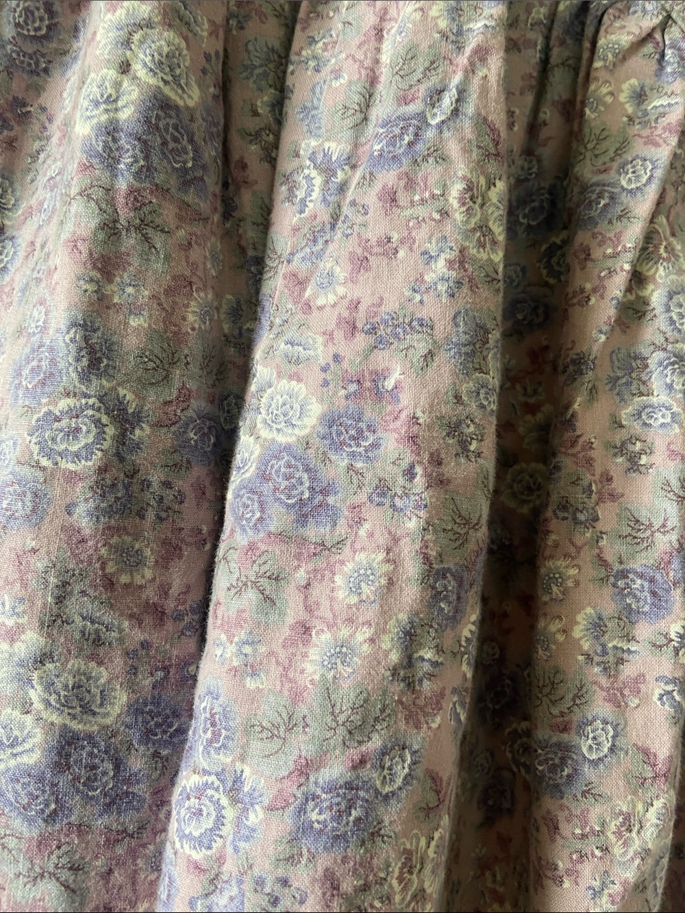 Vintage Gunne Sax Lavender Floral Midi Princess Skirt 2 - Picture 4 of 11